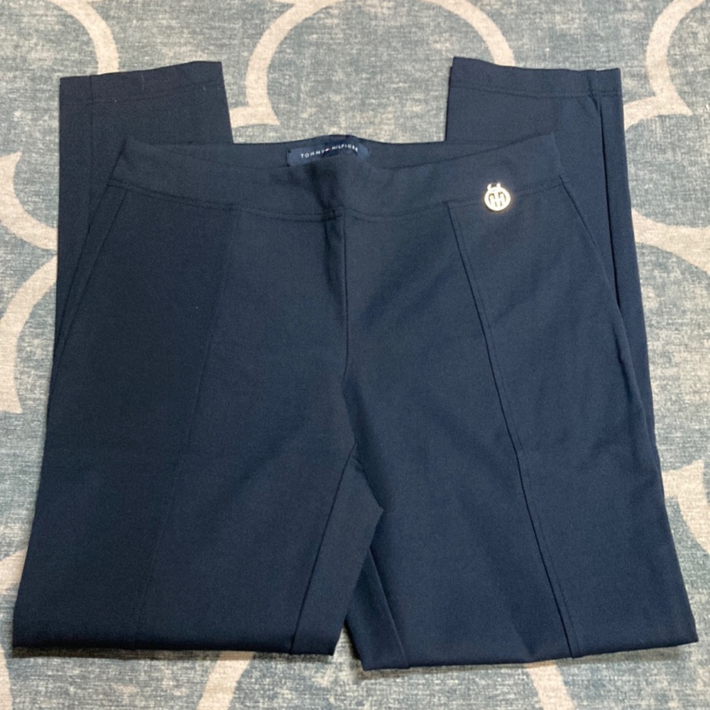 Tommy Hilfiger pull on pants navy size small